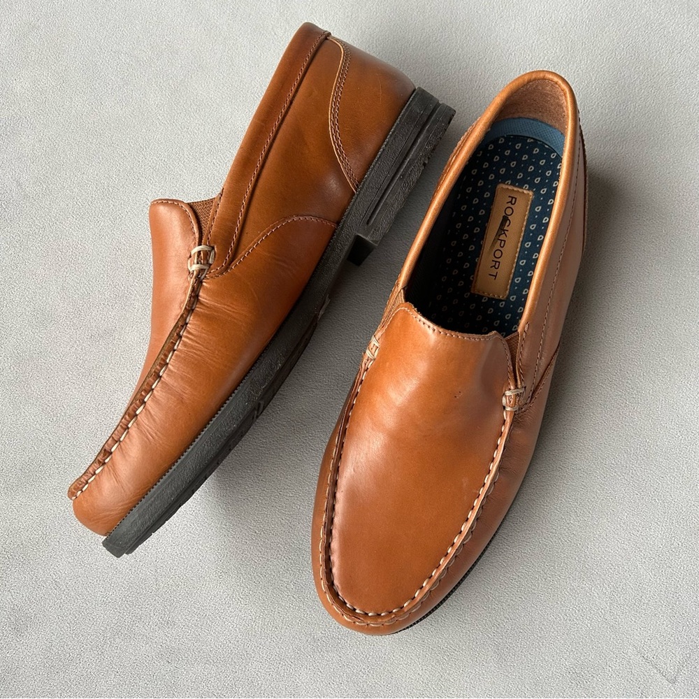 Rockport ~ Loafers ~ Tan ~ Men’s Size 8